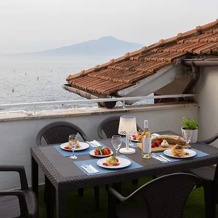 Sorrentovibes - Seaview On The & Amazing Views Terrace Apartamento Península Sorrentina