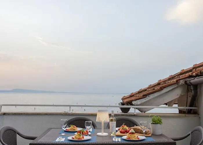 公寓 Sorrentovibes - Seaview On The & Amazing Views Terrace