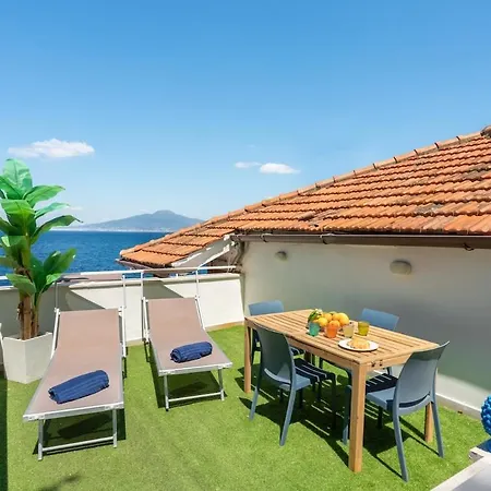 דירה Sorrentovibes - Seaview On The & Amazing Views Terrace